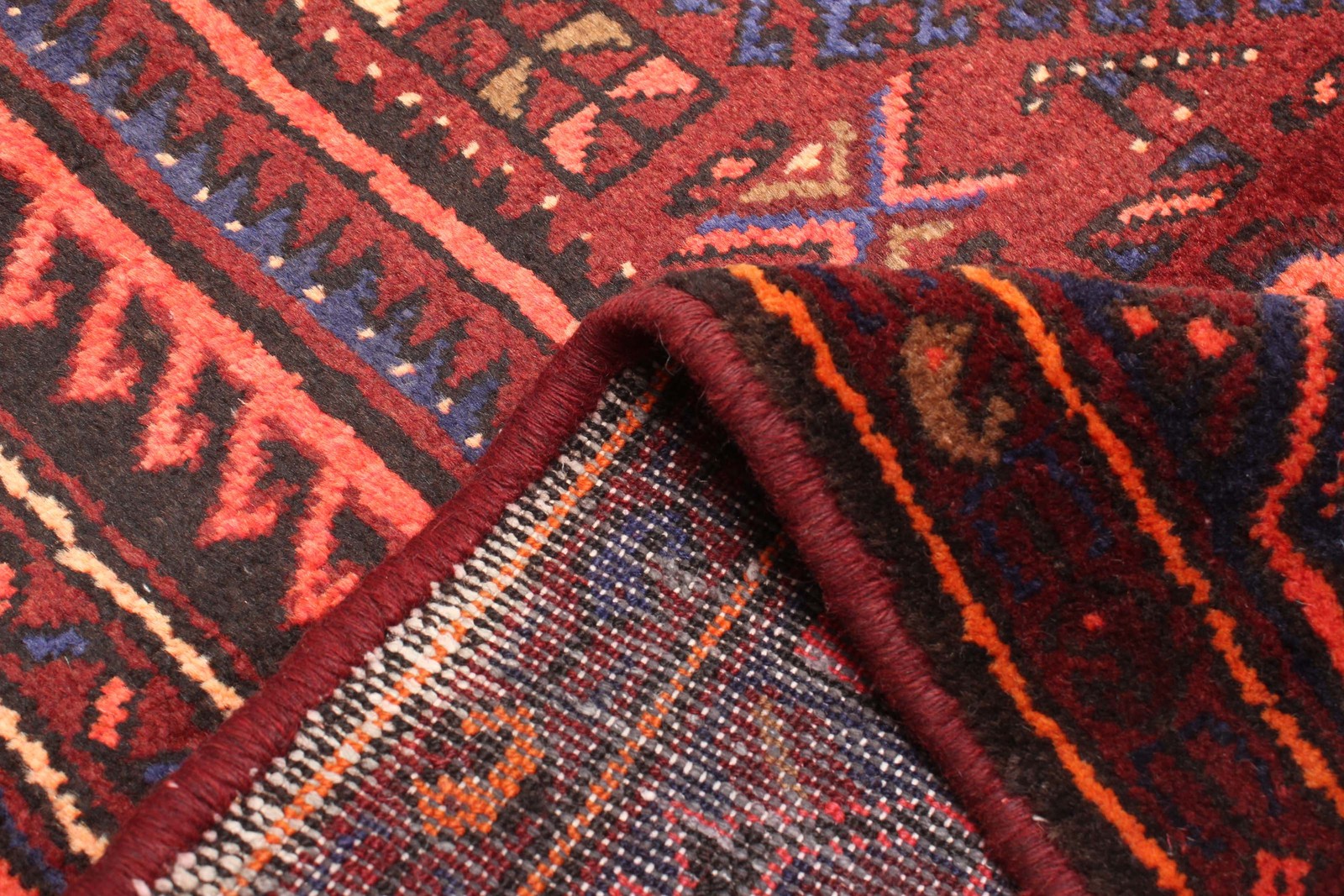 Vintage 5’2″ x 7’5″ Traditional Hand Knotted Vegetable Dye Wool Area Rug