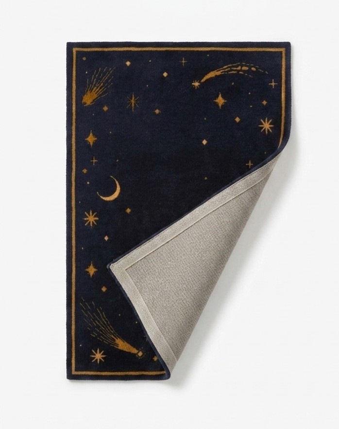 Modern Celestial Hand Tufted Rug | Premium Wool Area Carpet | Luxury Floor Rug