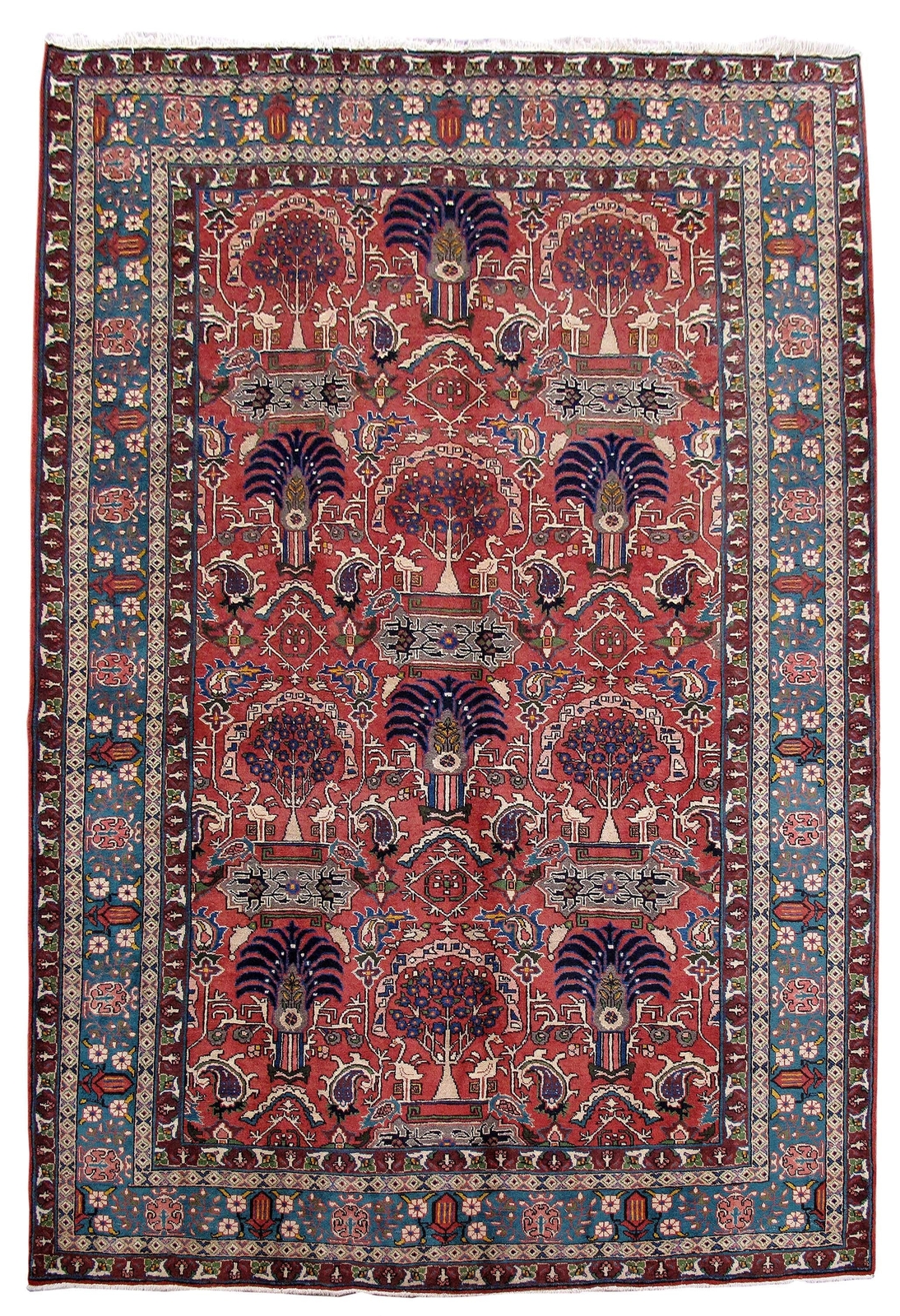 7′ x 11′ Traditional Tabreez Khoy Rug 80811