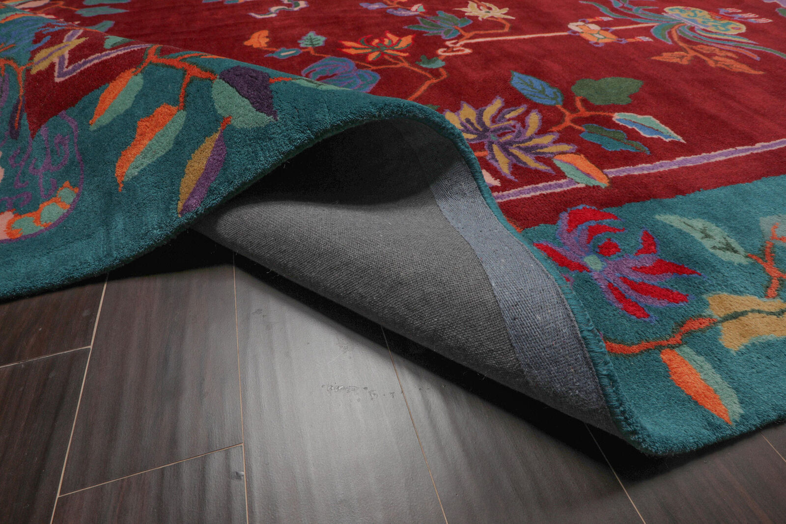 Hand-Tufted New Zealand Wool Rug – Soft Area Carpet for Bedroom & Living Room