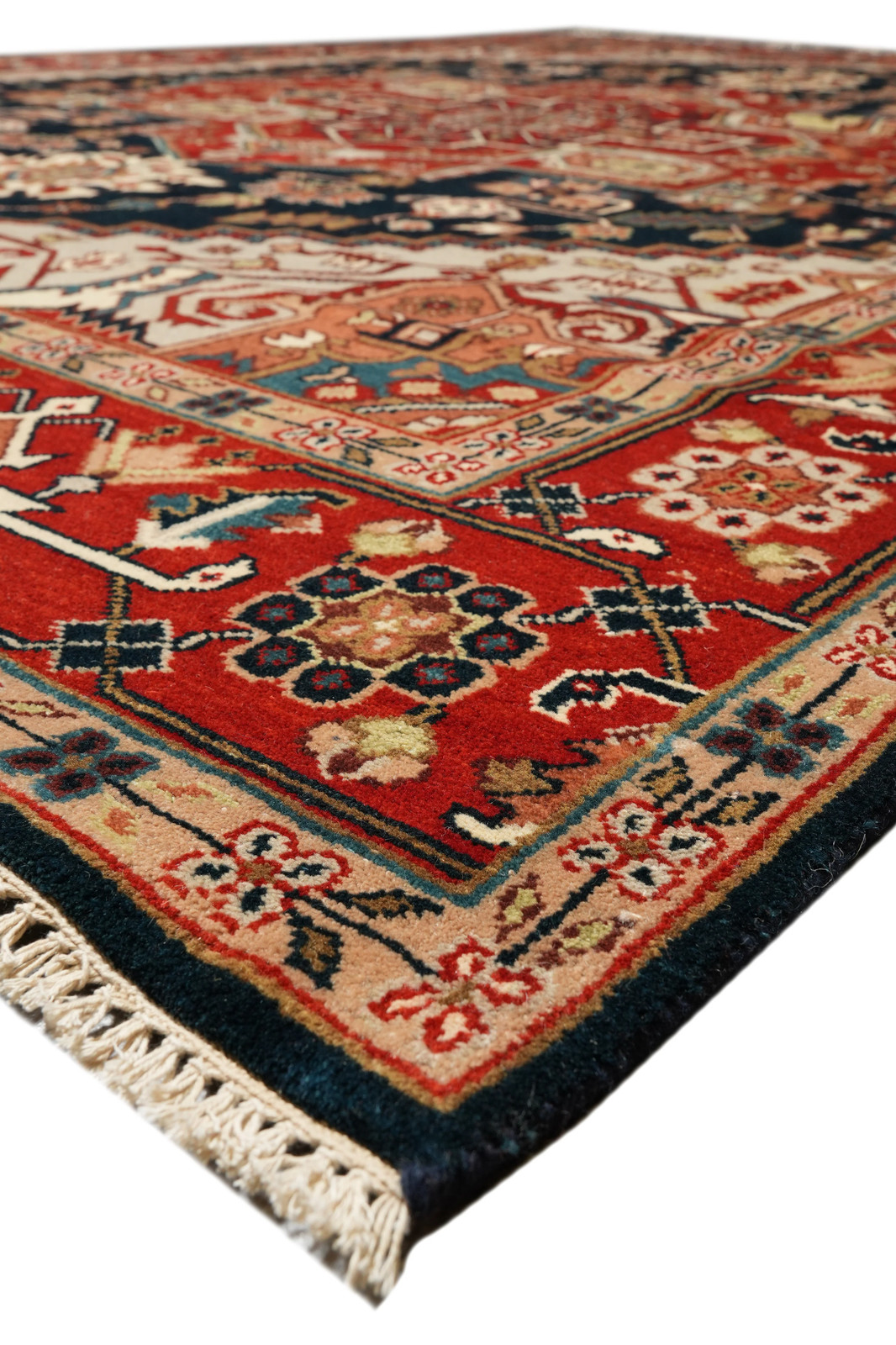 9 x 12 New Heriiz Seerapi Rug Dark Blue #F-4440