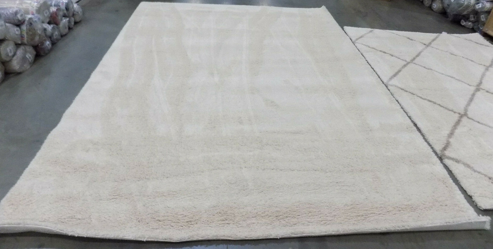 IVORY 8′-6″ X 12′ Damaged Rug Reduced Price 1172592898 SG180-1212-9