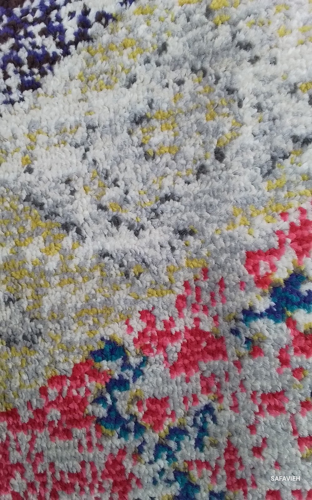 LIT GREY / MULTI 6′-7″ x 6′-7″ Flaw in Rug, Reduced Price 1172792664 MNC222G-7SQ