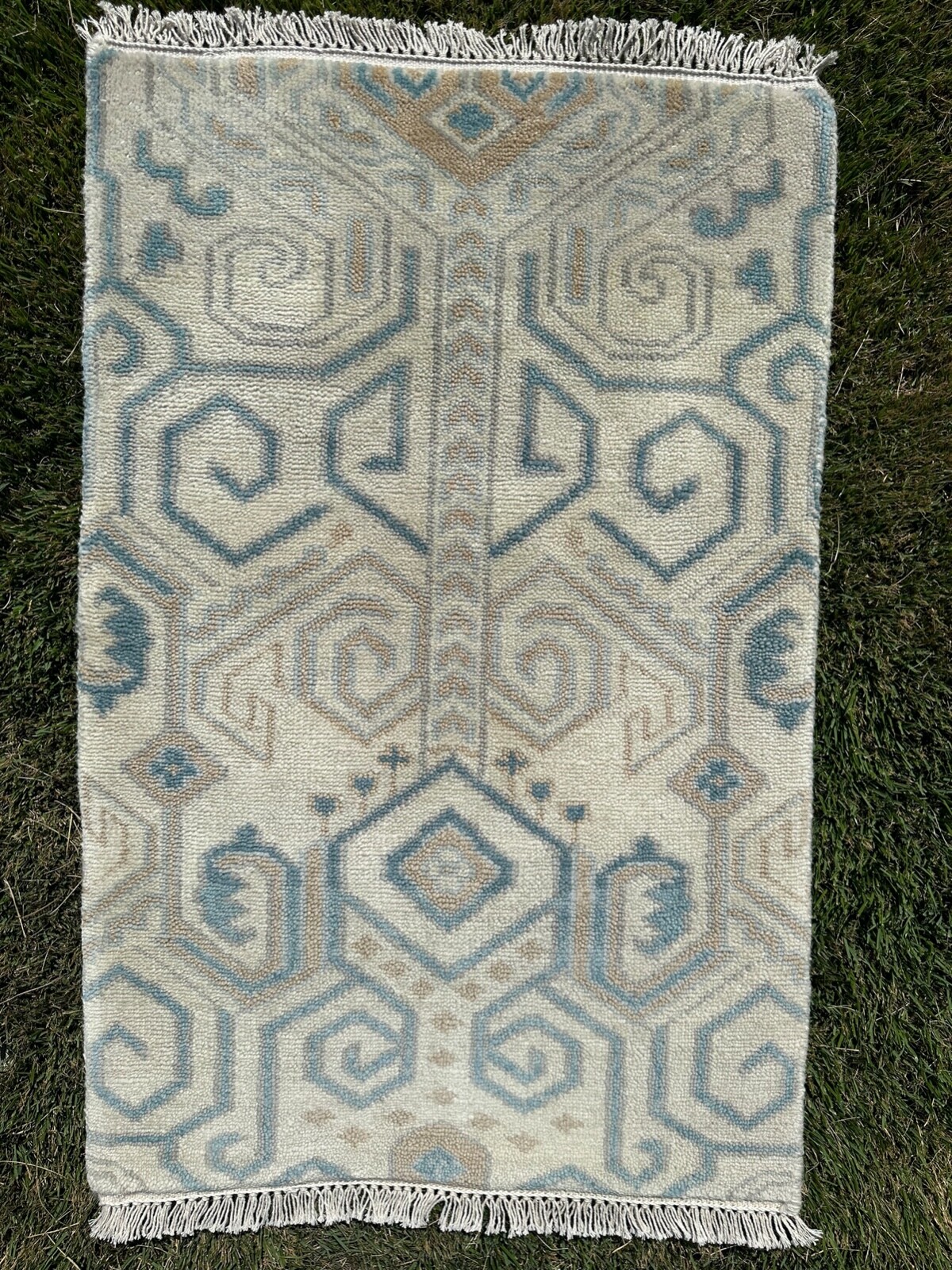 2×3 Small Vintage Rug, Mini Door Mat Rug, Handmade Rug, Bathroom,Kitchen Rug