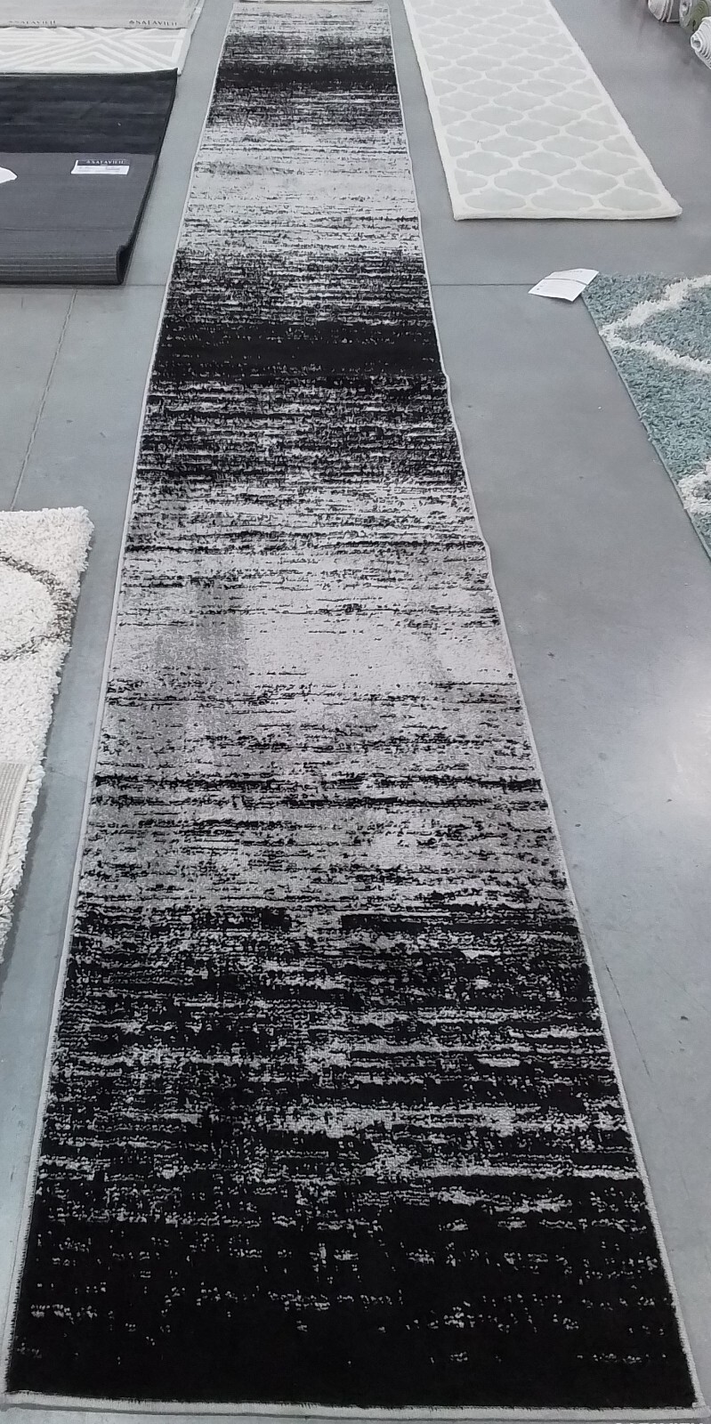 SILVER / BLACK 2′-6″ x 20′-0″ Flaw in Rug, Reduced Price 1172773772 ADR113A-220