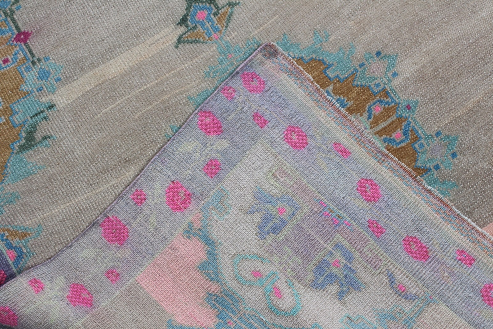 4,9×7,8 ft Rug, Vintage Rug, Turkish Blue Wool Oriental Rug