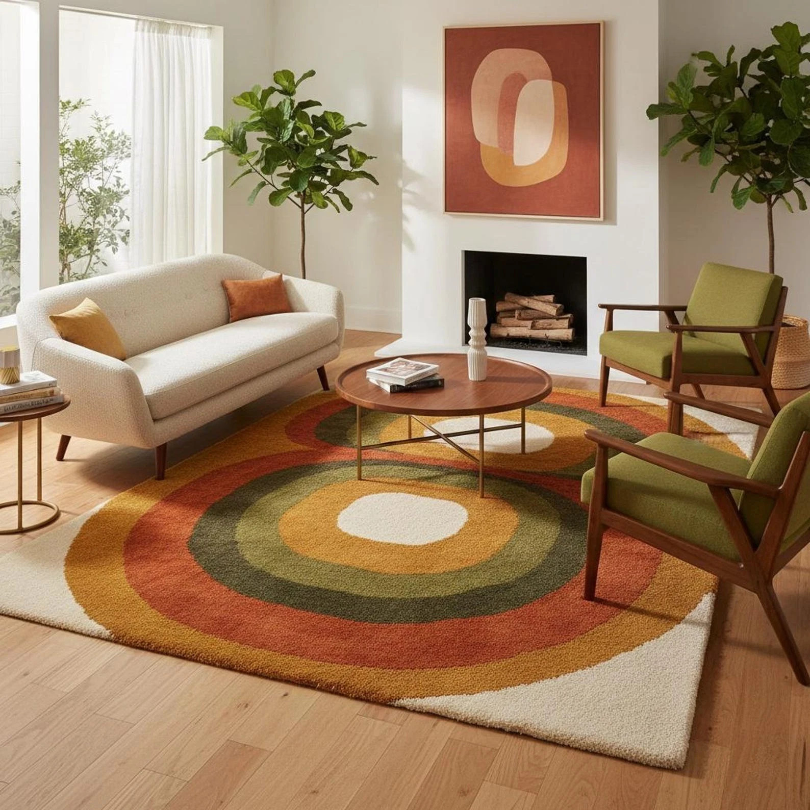 Hand tufted Area Designer Rug | Irregular Rug | Wool area Rugs | Living Room Rug