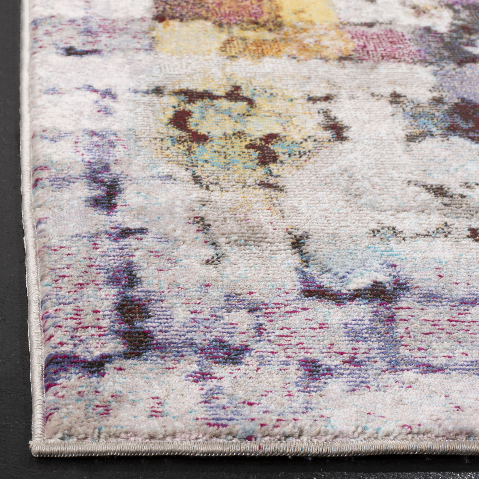 Safavieh Power Loomed Aria Collection Cream / Rust Area Rugs – ARA168A
