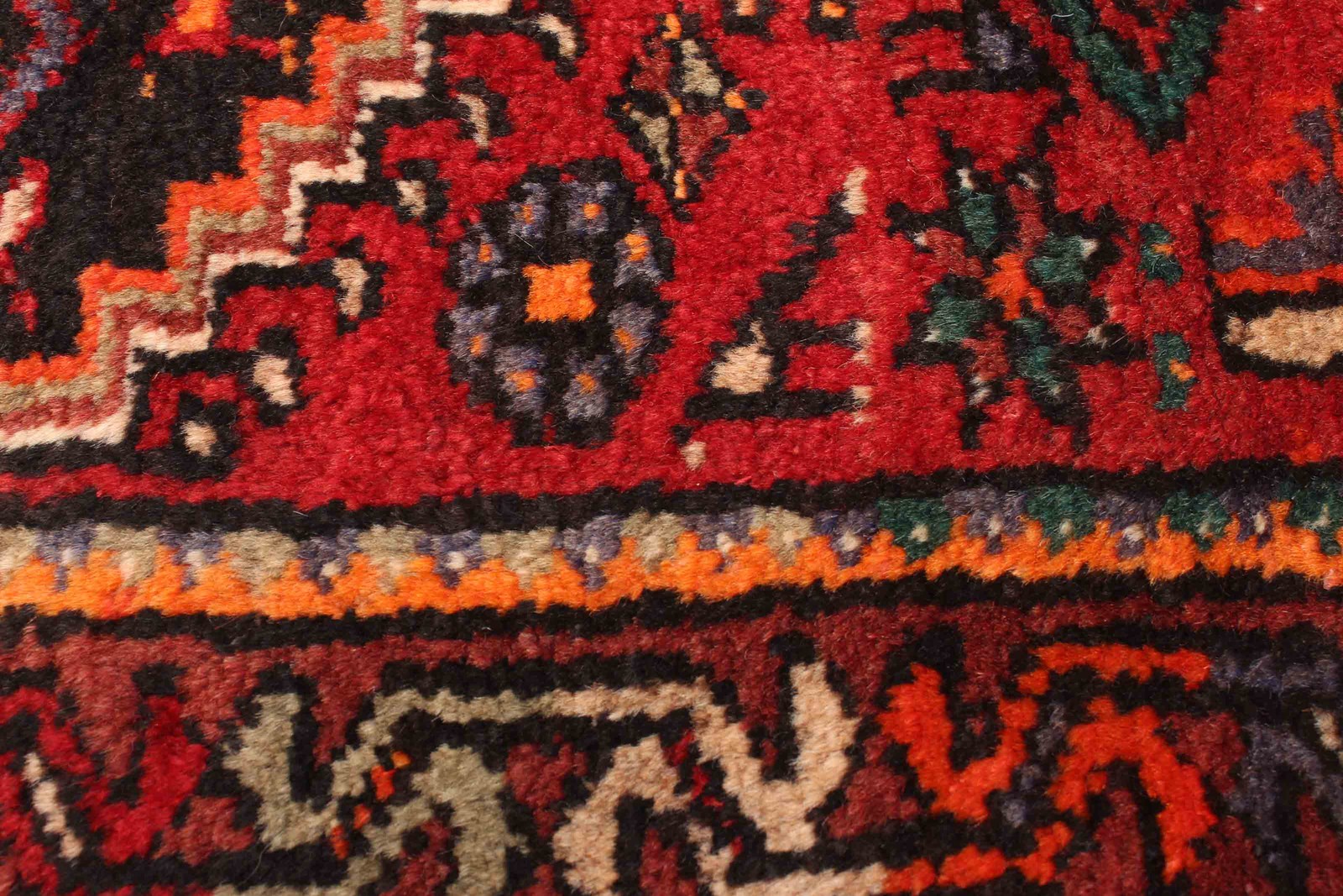 Vintage Traditional Hand-Knotted Area Rug 4’6″ x 7’5″ Oriental Wool Carpet