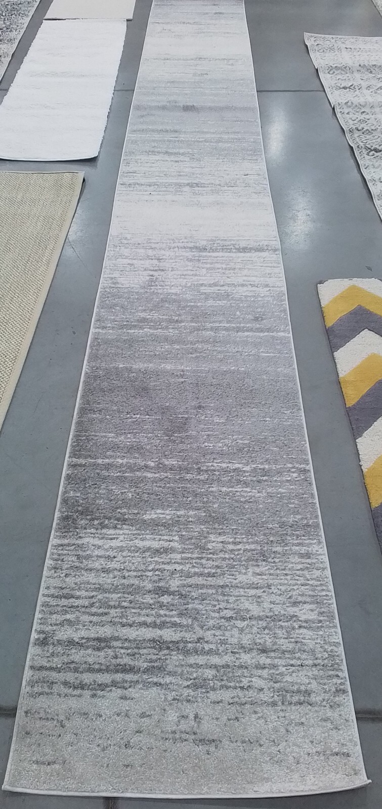 LGREY / GREY 2′-6″ x 20′-0″ Back Stain Rug, Reduced Price 1172771149 ADR113C-220