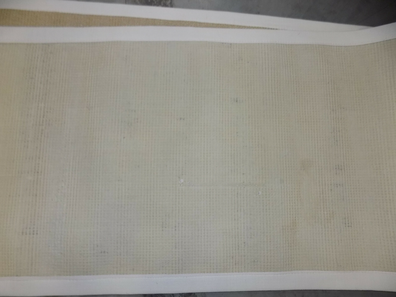 MAIZE / WHEAT 2′-6″ X 12′ Back Stain Rug Reduced Price 1172597008 NF441K-212