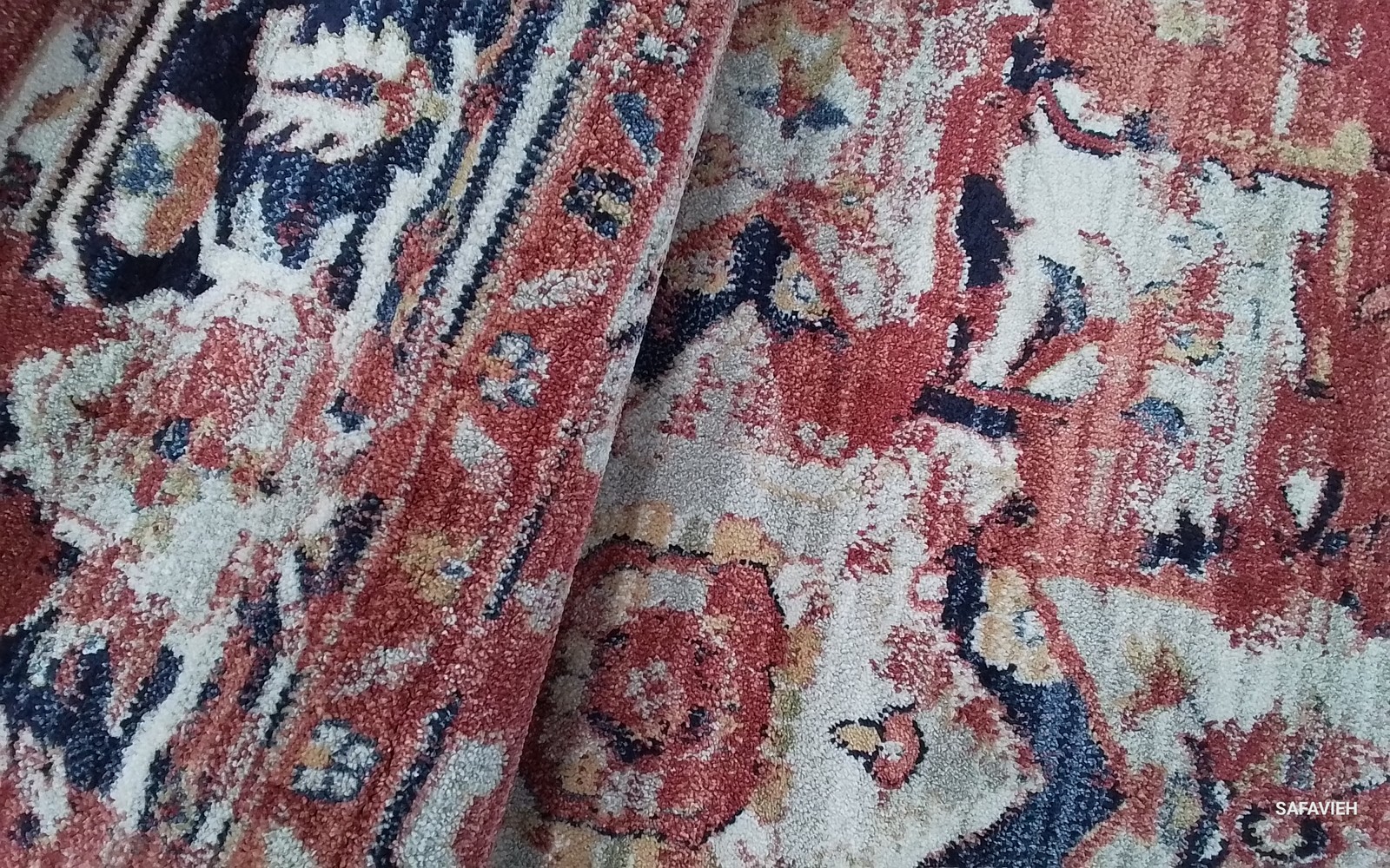 RED / IVORY 8′-0″ x 10′-0″ Flaw in Rug, Reduced Price 1172792156 CHL411Q-8