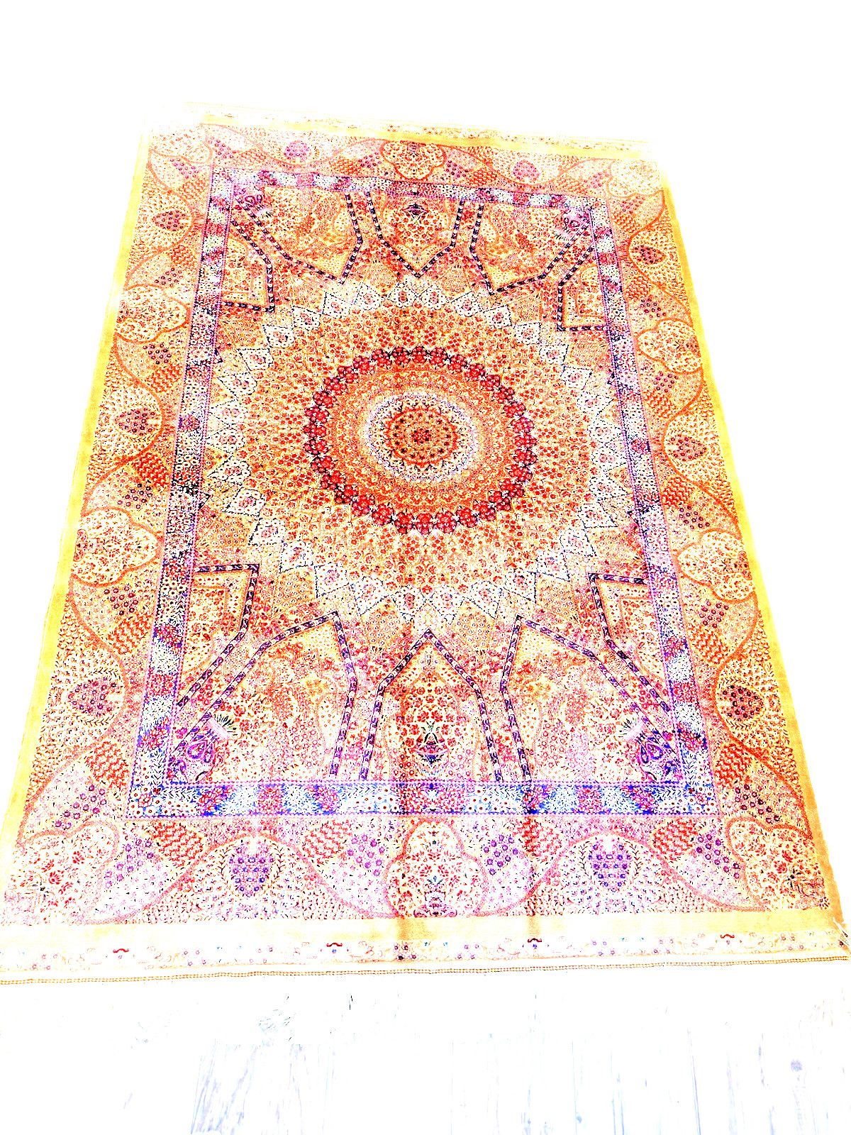 Silky Carpet Size 6×4 ft Carpet,Machine and Hand Made Carpet,New