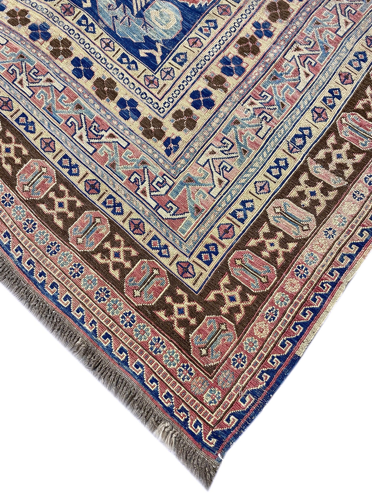 7×9′ Antique Russian Tribbal Rug #F-6815