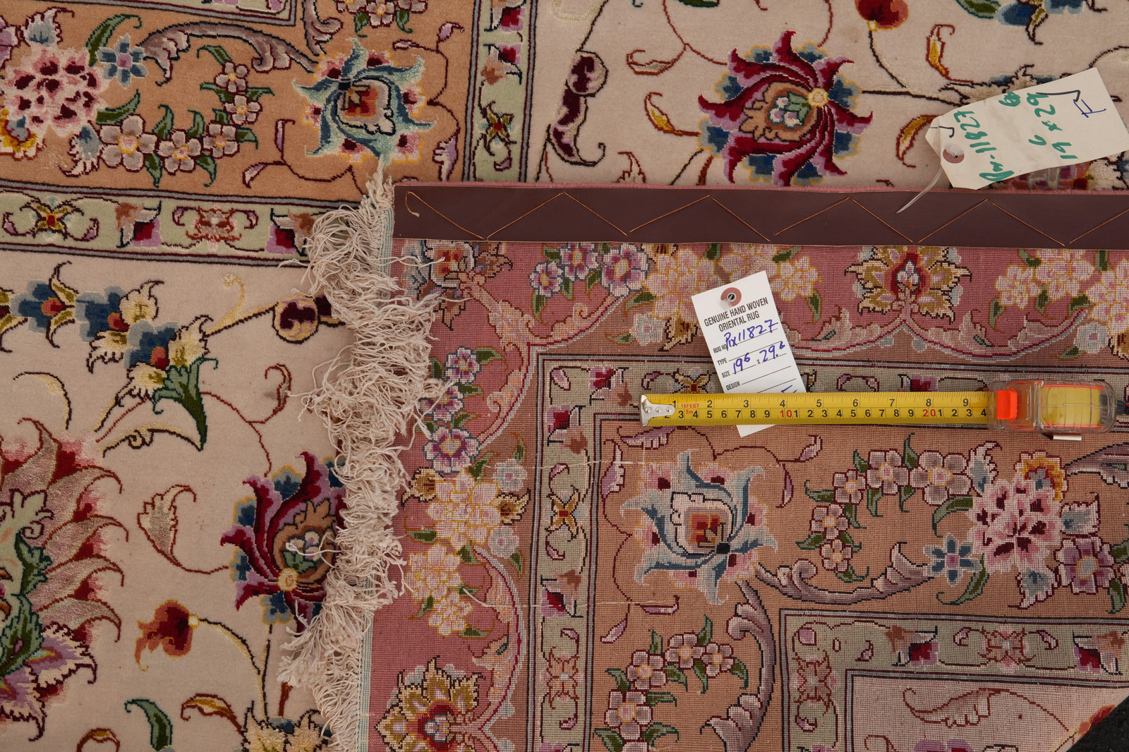 20×30′ Mansion Size Perrsian Tabriiz Rug 500 KPSI RARE CARPET #PIX-11827
