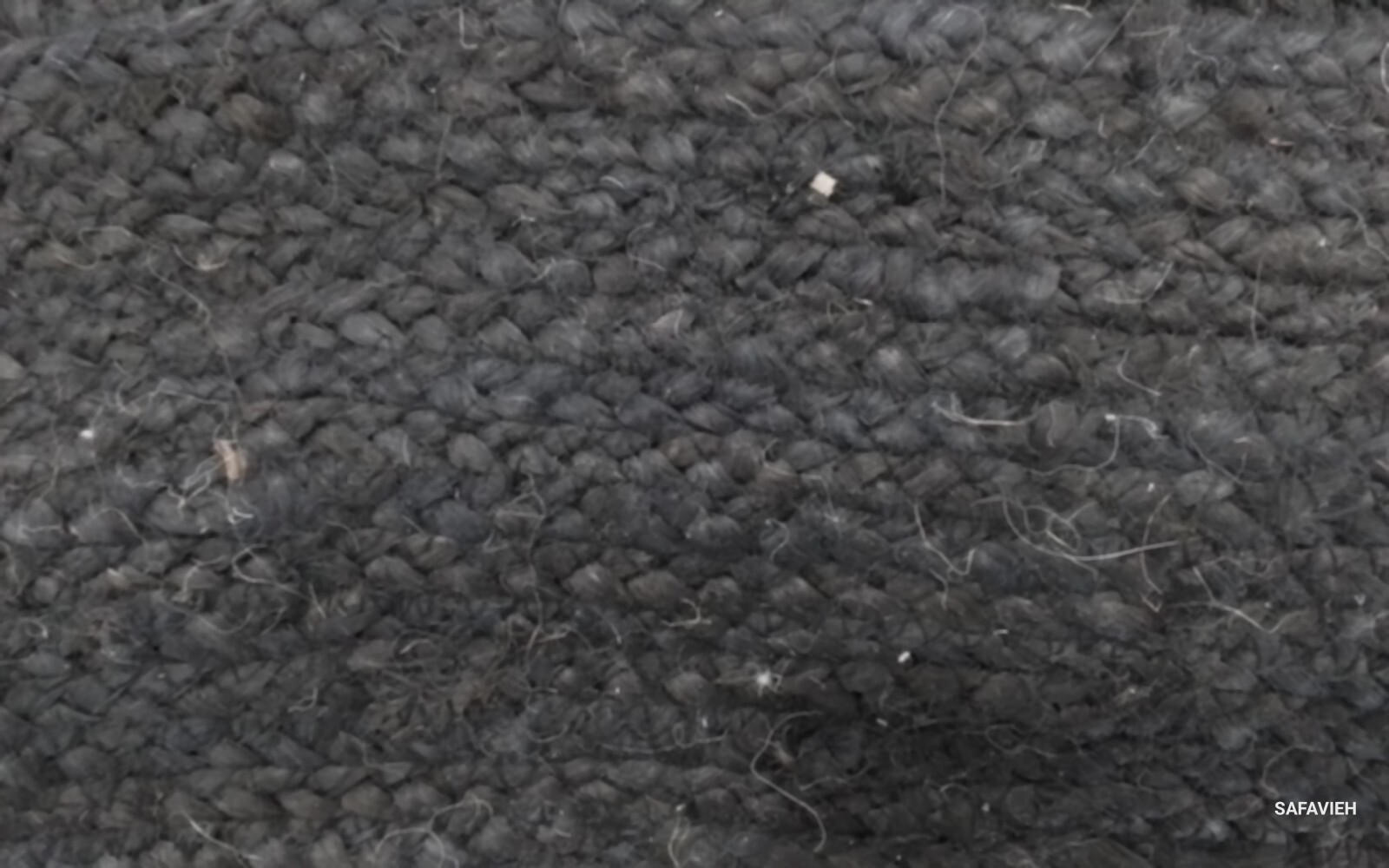 BLACK 6′-6″ x 6′-6″ Broken Thread Rug, Reduced Price 1172767027 NF364D-7R