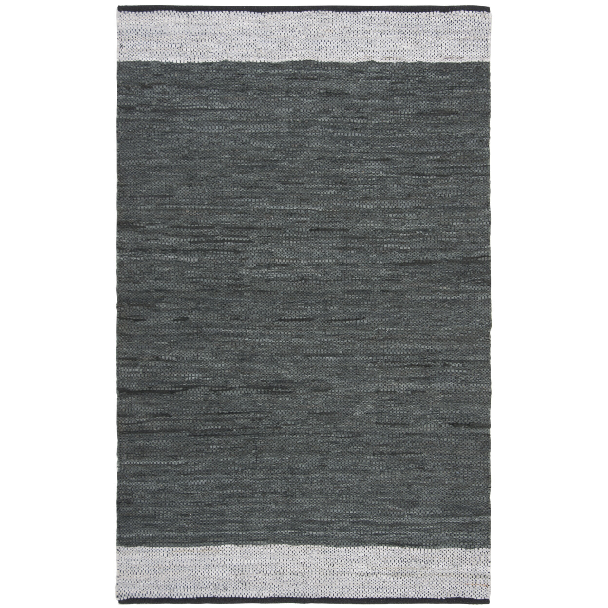 SAFAVIEH Vintage Leather VTL201A Grey / Silver Rug