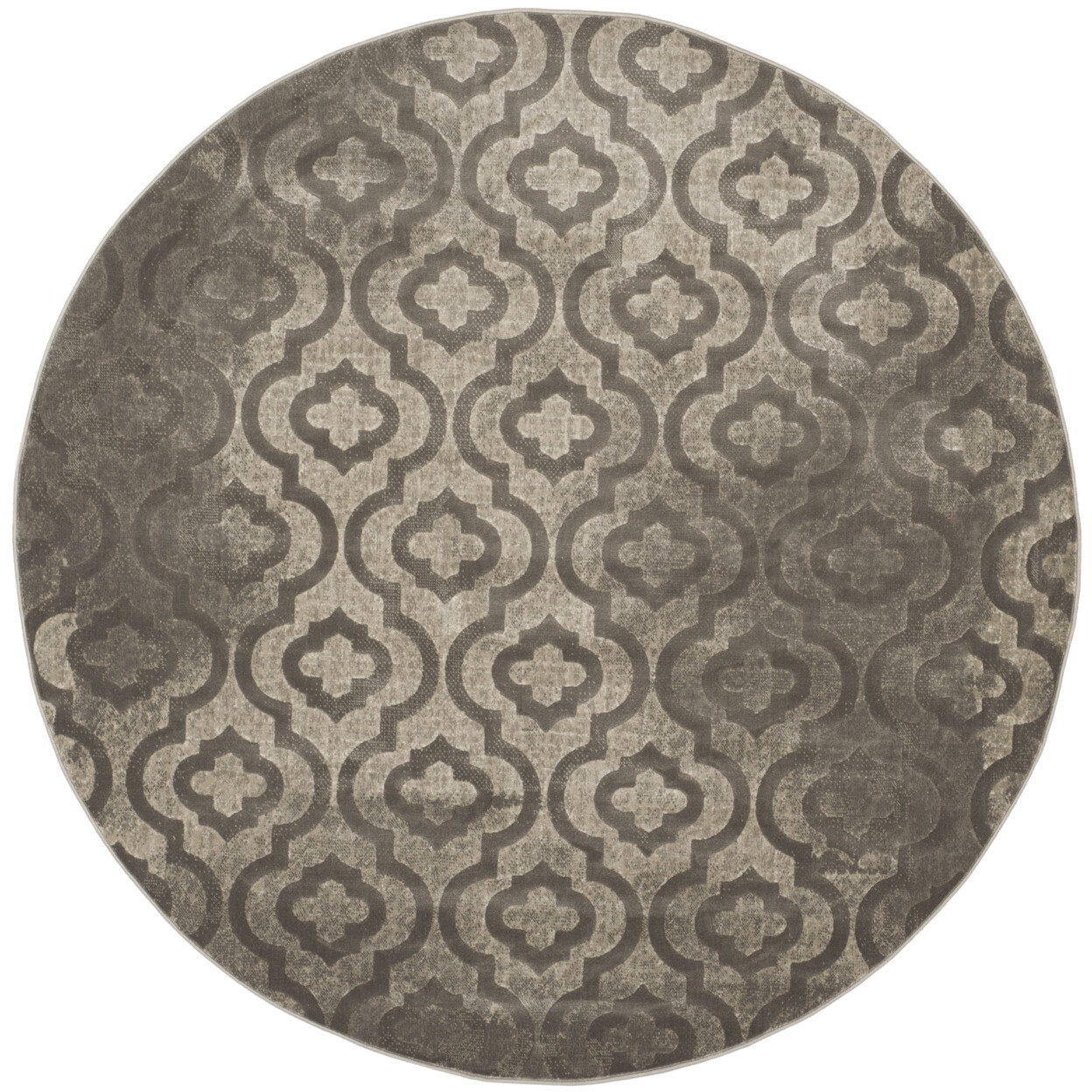 SAFAVIEH Porcello Collection PRL7734A Grey/Dark Grey Rug