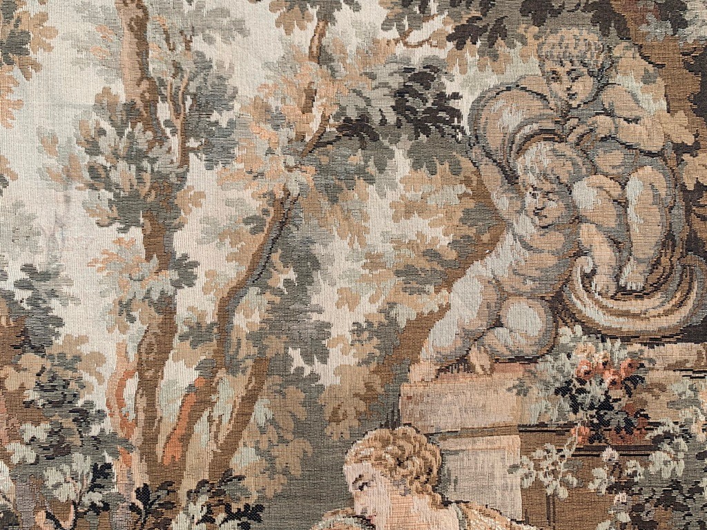 Vintage French Romantic Pictorial Tapestry Home Decor 3x4ft