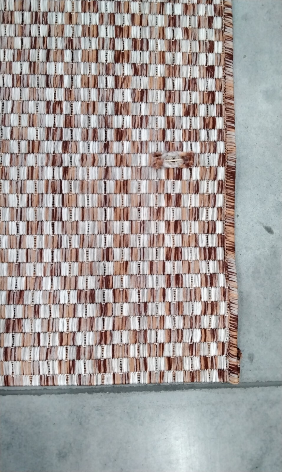 RUST / LIGHT GREY 9′ X 12′ Cut on Rug, Reduced Price 1172719357 CY8653-36521-9