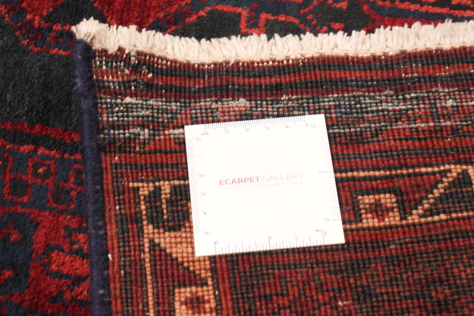 Traditional Vintage Hand-Knotted Area Rug 4’7″ x 10’4″ Oriental Wool Carpet