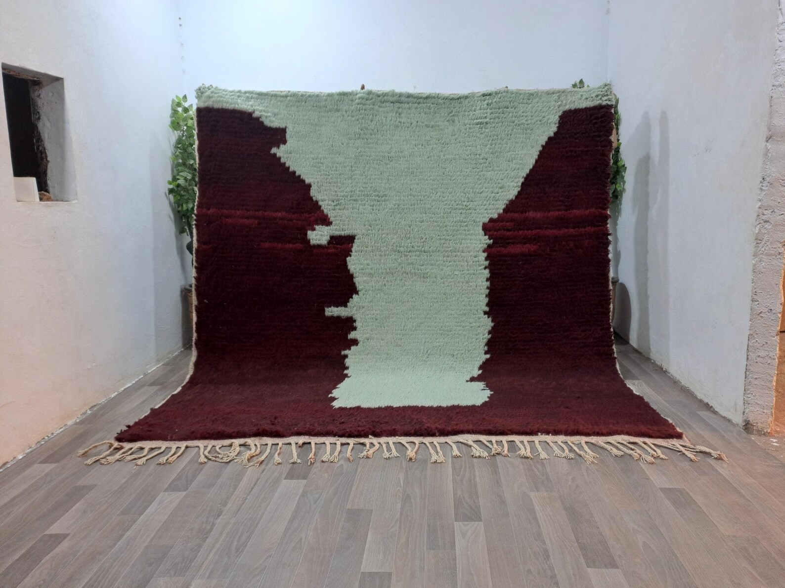New Moroccan Beni Ourain Wool Rug Color As Photo Design Handmade Area Carpet Rug