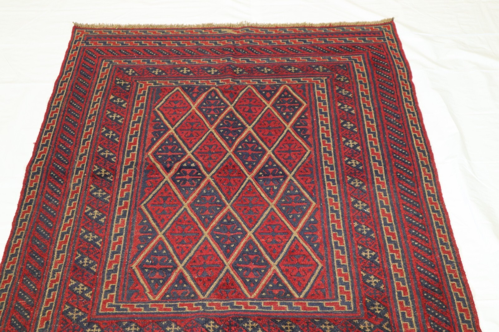 4’11” x 6’6″ ft. Afghan Tribal Vegetable Dye Hand Knotted Oriental Wool Area Rug