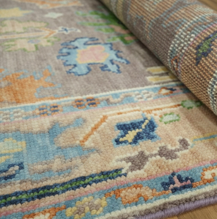 Oushak Hand Knotted 8×10, 9×12, Area Rug Carpet for Home, Bedroom, Living Room