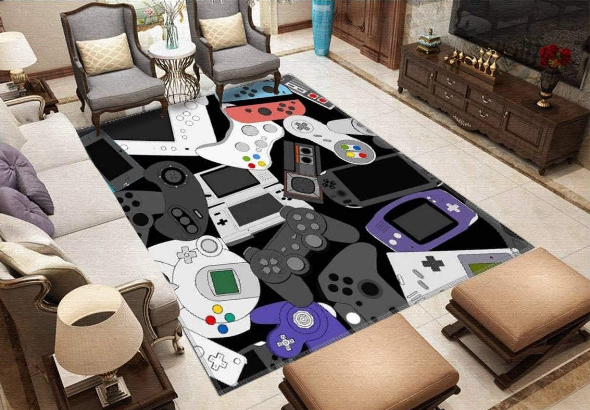 ZOANIML GAME CONTROLLER AREA RUG