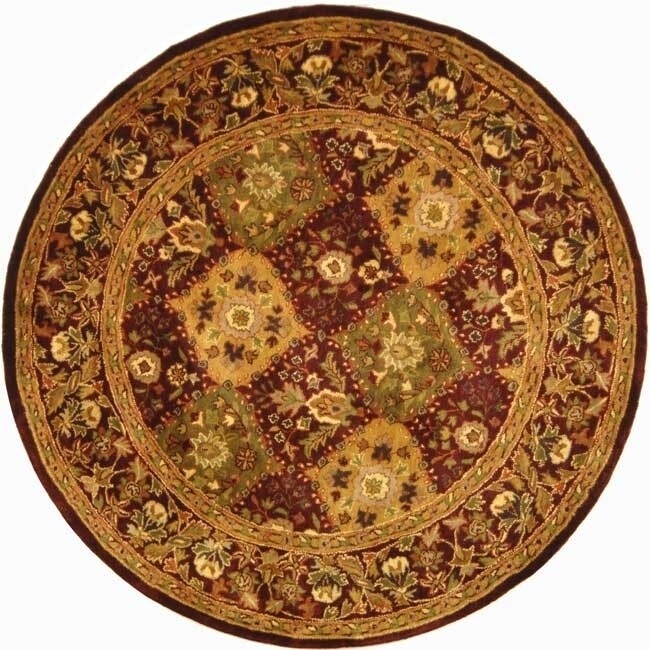SAFAVIEH Antiquity Collection AT57B Handmade Wine Rug