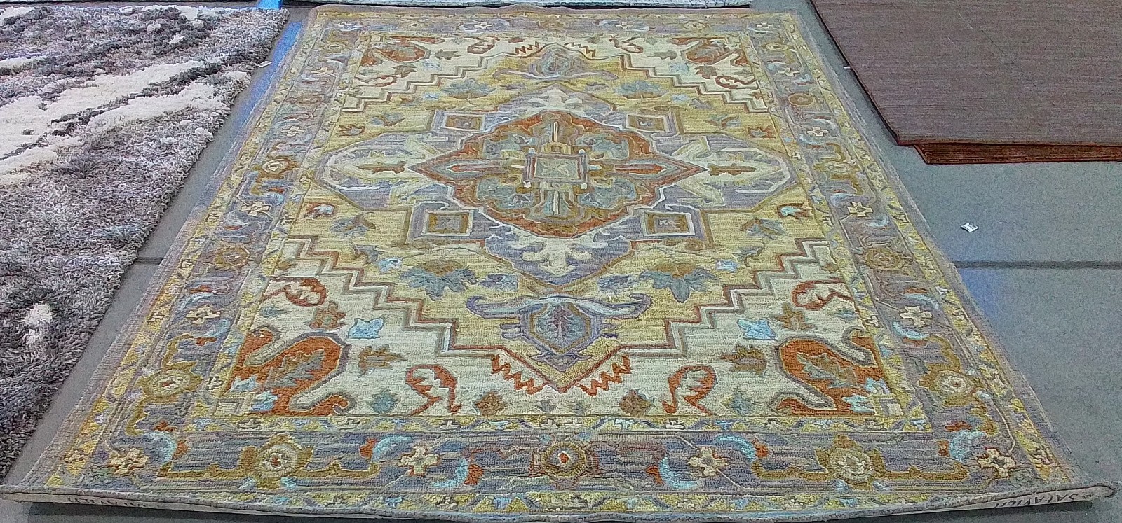 BEIGE / GREY 8′-0″ x 10′-0″ Cut on Rug, Reduced Price 1172781789 HG920B-8