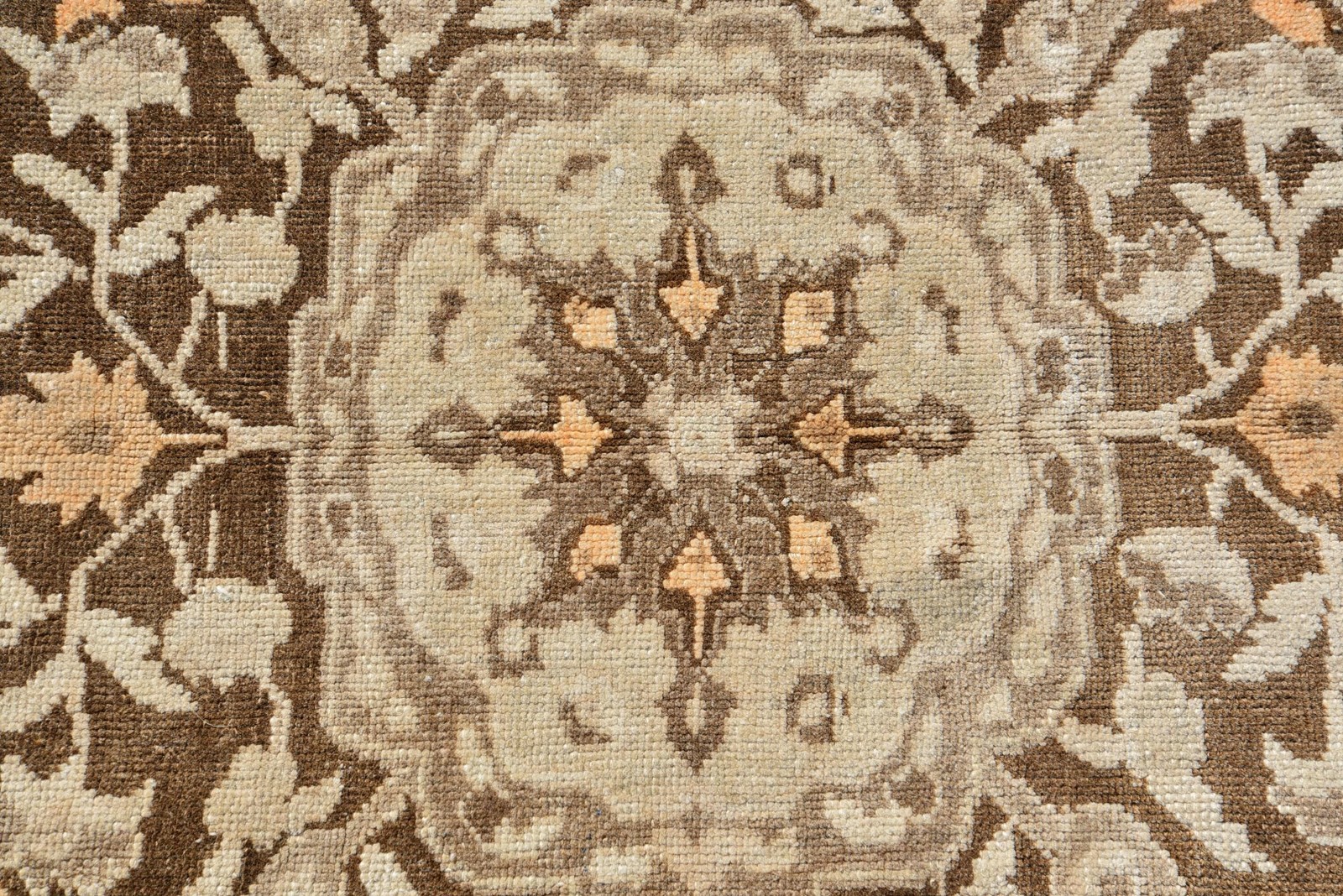 5,6×8,6 ft Large Vintage Rug, Turkish Rug, Beige Brown Oriental Wool Rug