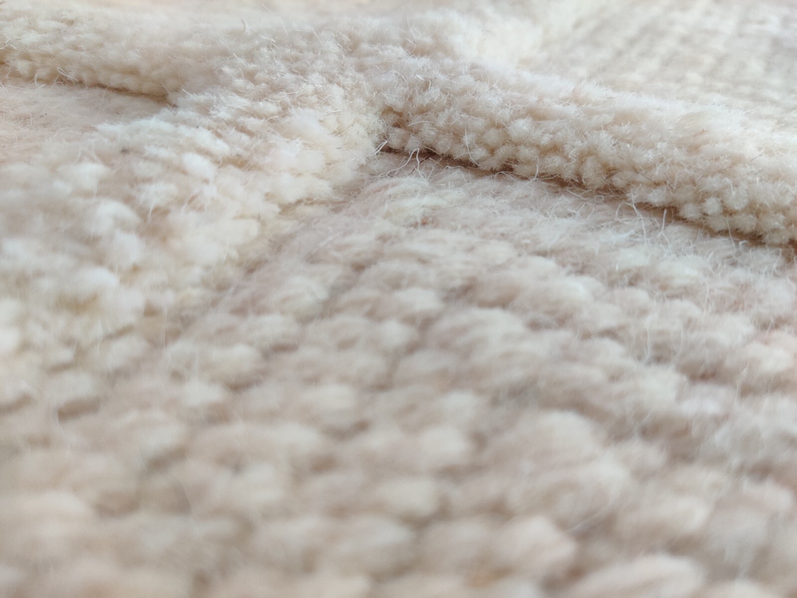 Handmade 2 x 3 ft Flat Weave Rug 100% Wool Indian Dhurrie Pile Diamond Tufted