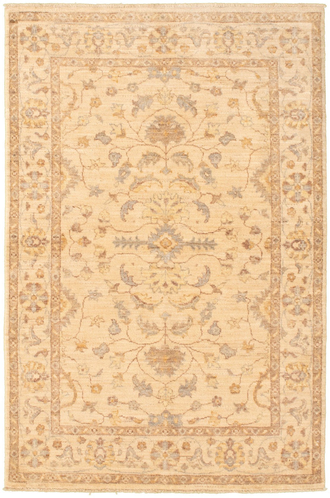 4’5″ x 6’4″ Hand Knotted Oriental Carpet Traditional Wool Area Rug