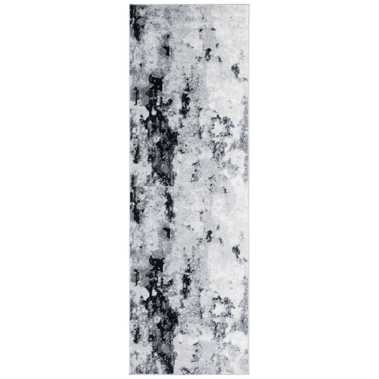 SAFAVIEH Adirondack Collection ADR134Z Grey / Black Rug