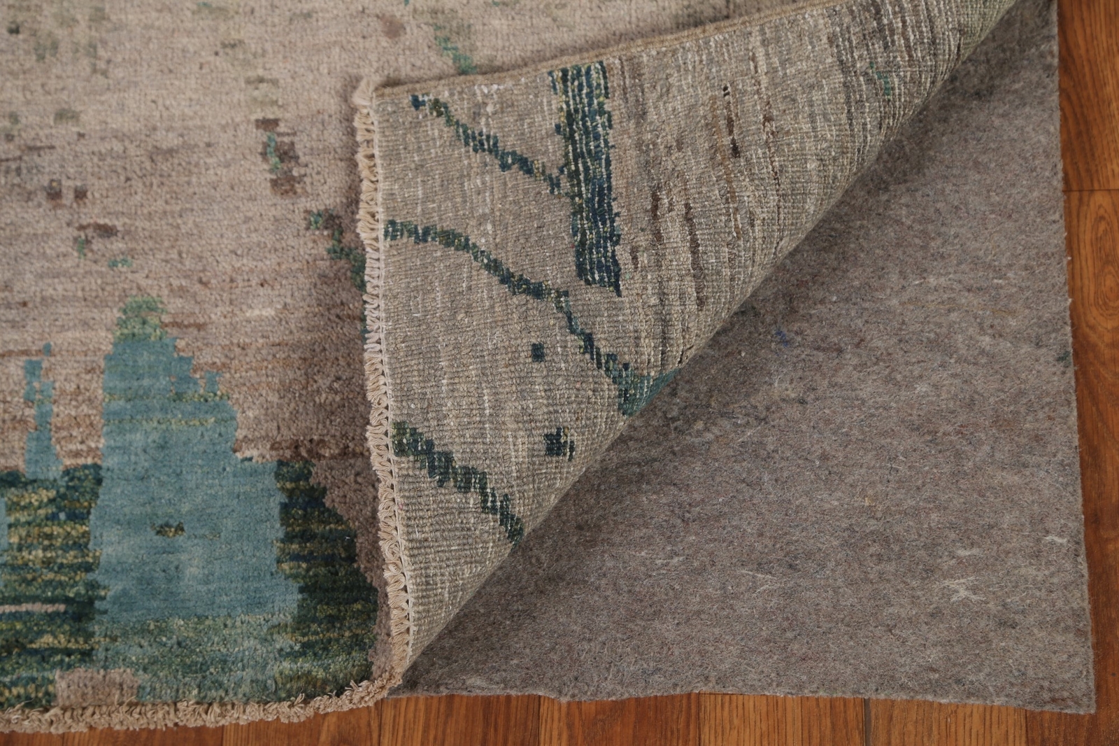 Abstract Gabbeh Kashkoli Contemporary Area Rug Hand-knotted Wool Carpet 5×6 ft