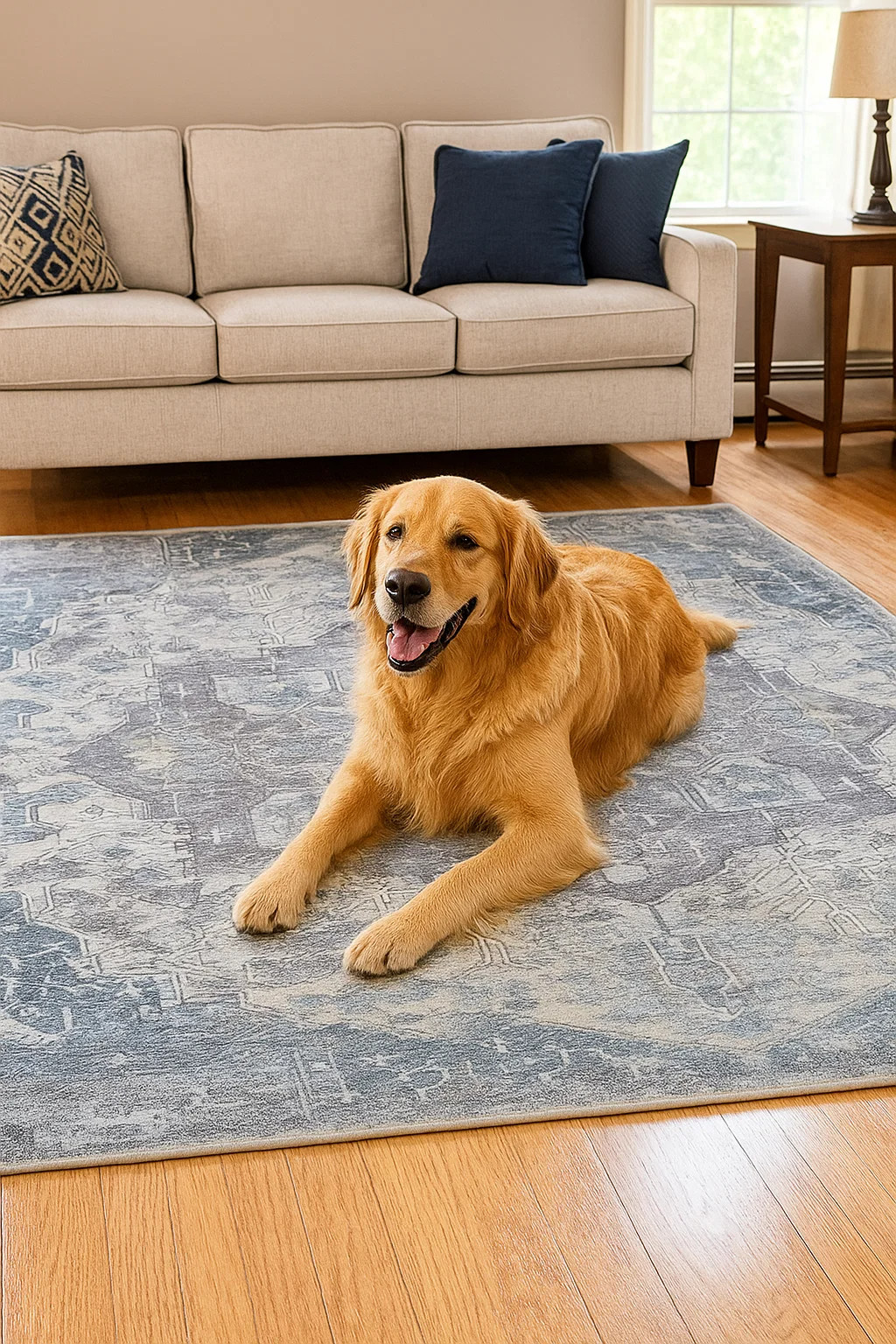 GLN Rugs Delos – Indoor, Machine Washable Area Rug Multi Gray Home Rugs