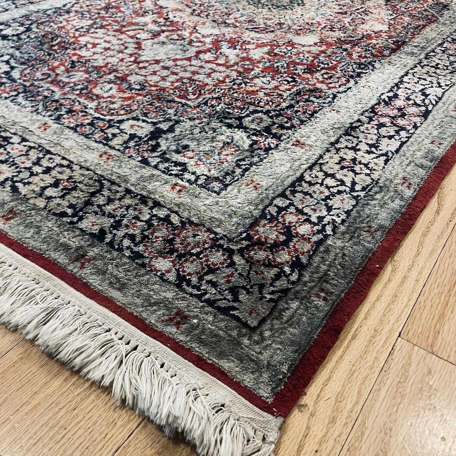 Vintage Anatolian Turkish Rug 3×5 Foot #581 Needs Cleaned Good Condition C Pics