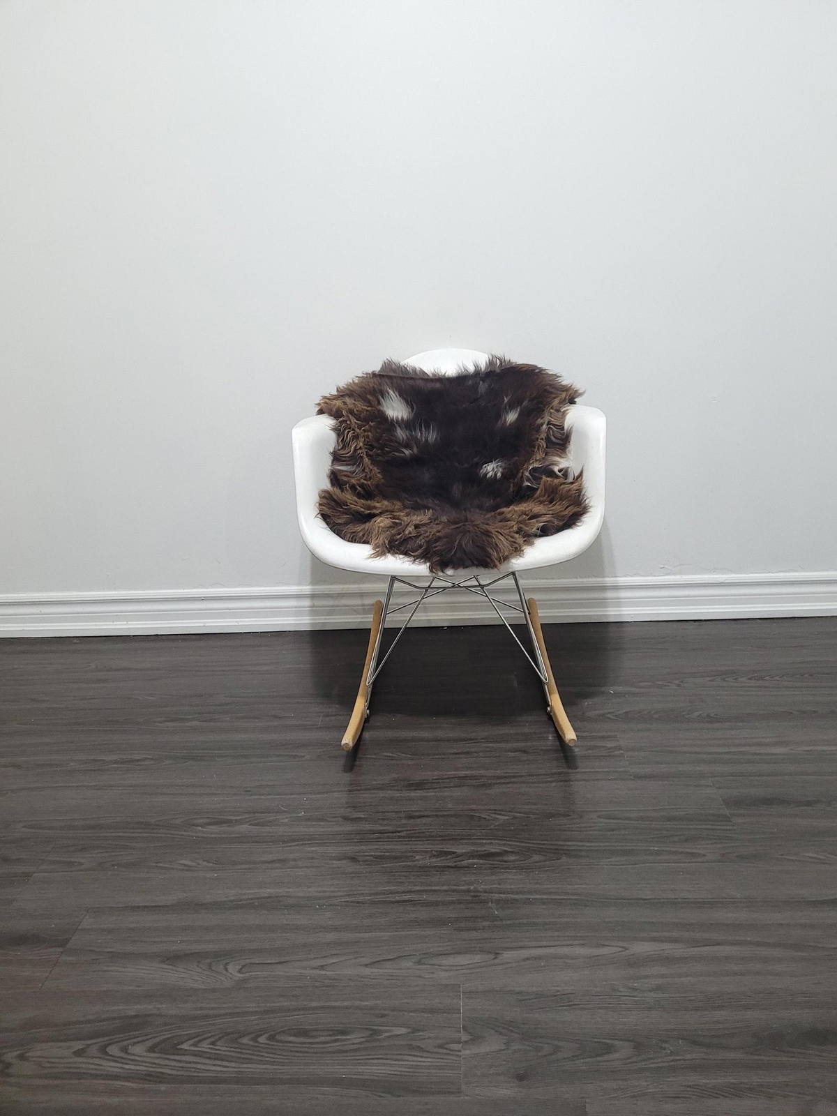 Sheepskin Home Decor rugs, soft Dense wool rare color 100% natural #B943