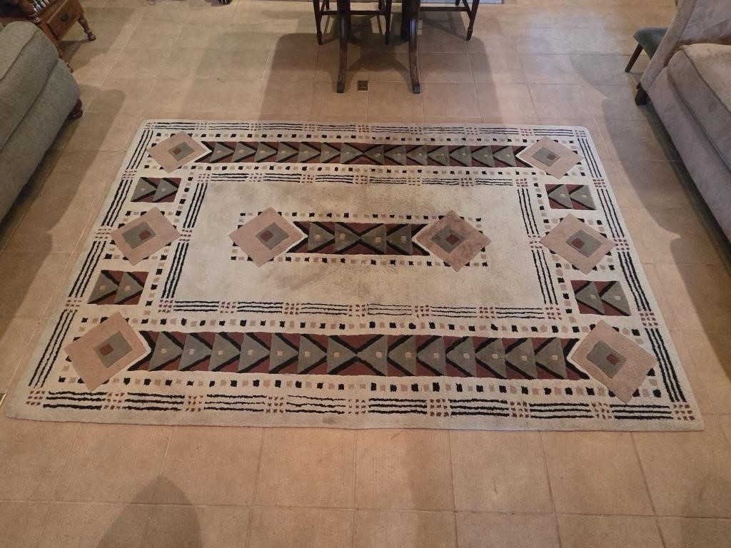 Sphinx By Oriental Weavers Roaring 20s 100% New Zealand Wool Pile Marquee Rug