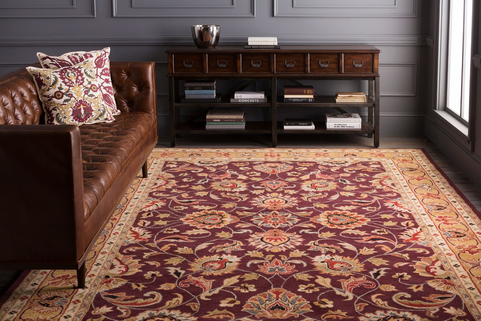 Surya Adeline Wool area rug | Hand made Rug | Designer Rug sale