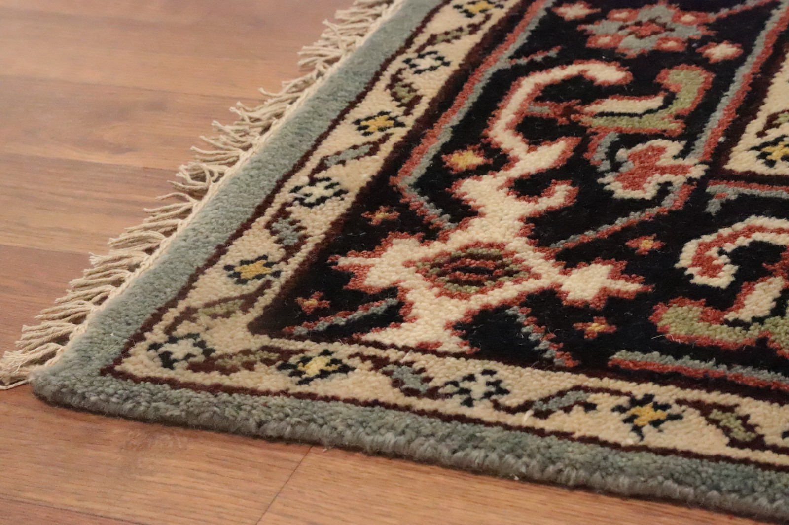 Handmade Traditional Rug 4×6 Ft Oriental Wool Carpet Medallion Bedroom Rug
