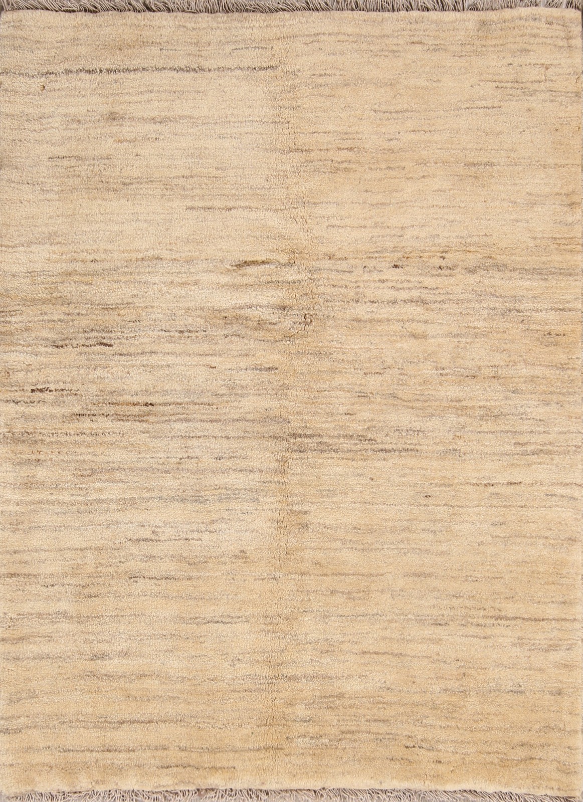 Modern Hand-knotted Wool Accent Rug 3×5 Earth-tone Color Carpet for Any Room