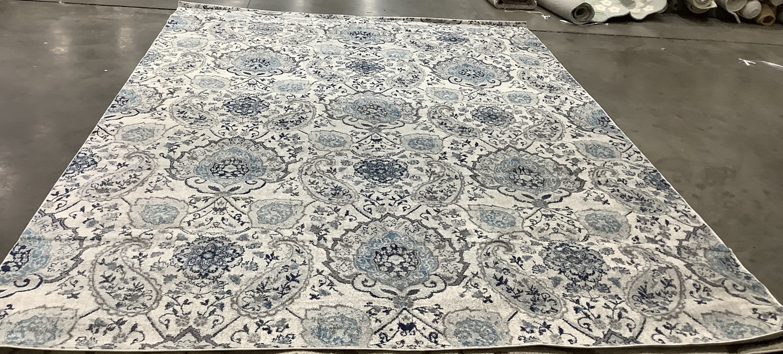 CREAM / LT GREY 10′-0″ x 14′-0″ Flaw in Rug, Reduced Price 1172683982 MAD600C-10