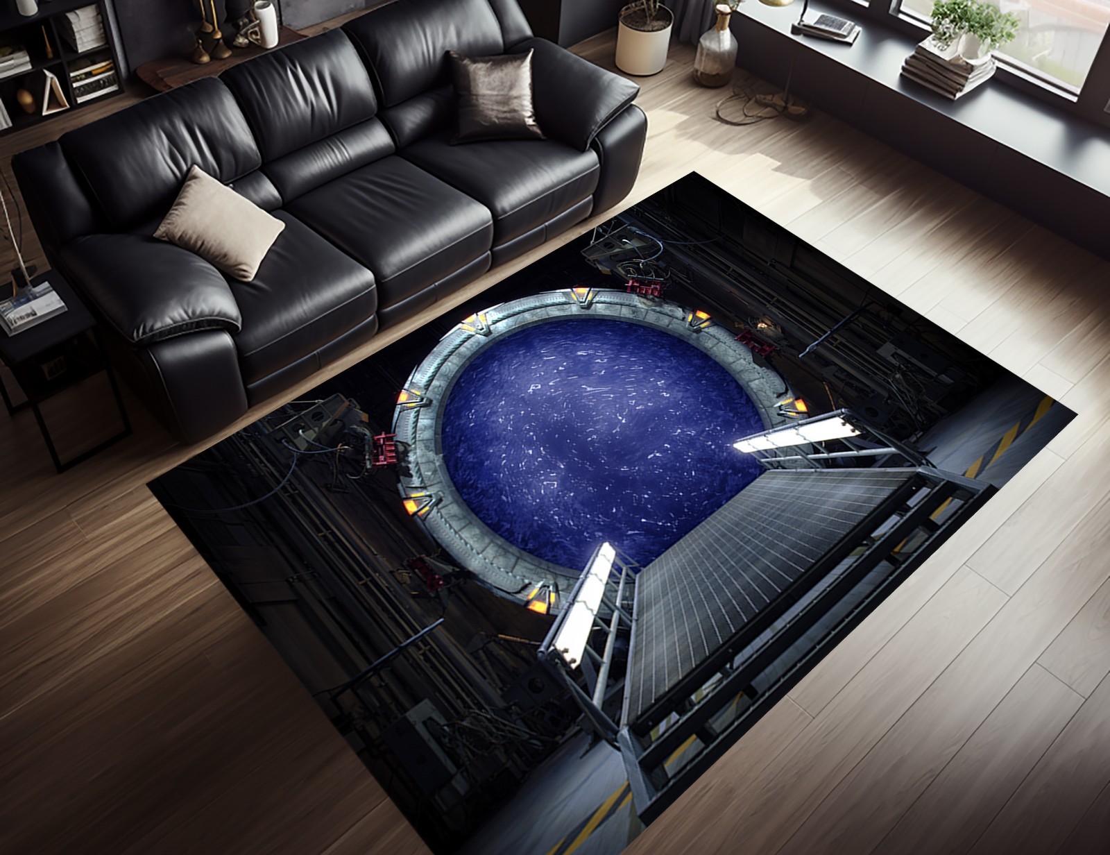 Stargate SG1 Fan Gift Area Rug