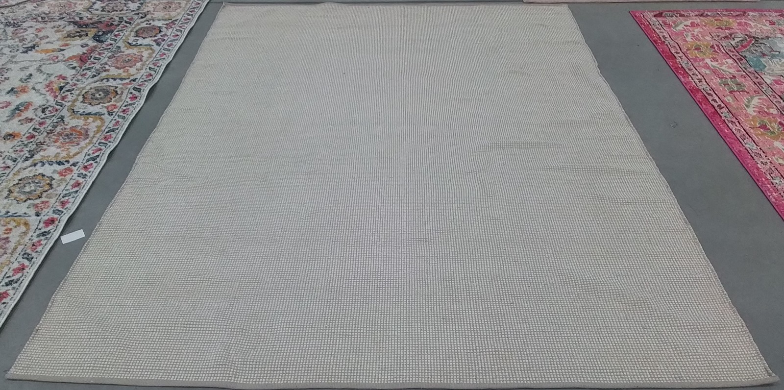 IVORY / GREY 8′-0″ x 10′-0″ Flaw in Rug, Reduced Price 1172777395 MTK345A-8