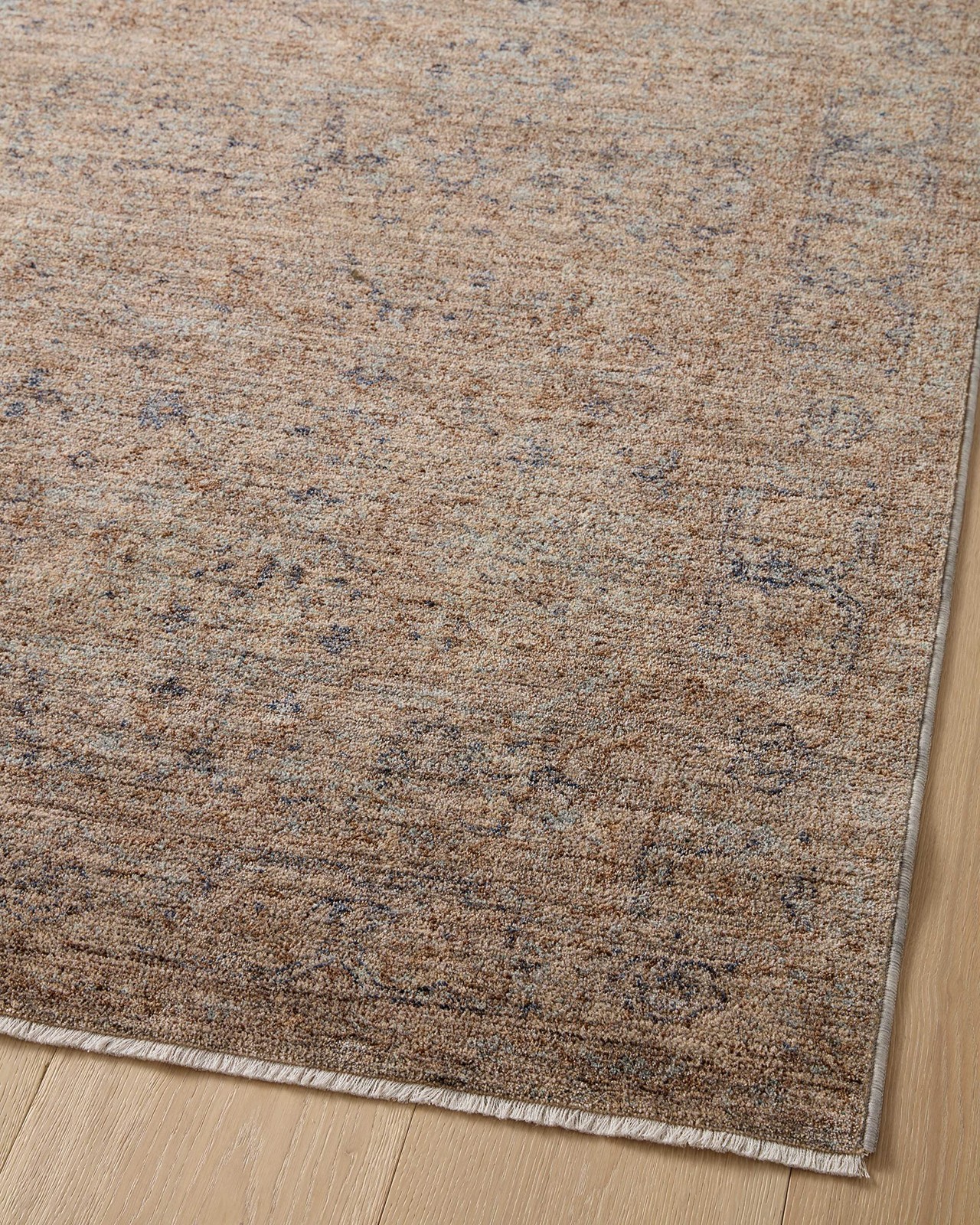 Loloi Angela Rose Blake Collection Bla-03 Taupe/Blue 5-3 X 7-6 .25 Pile Height