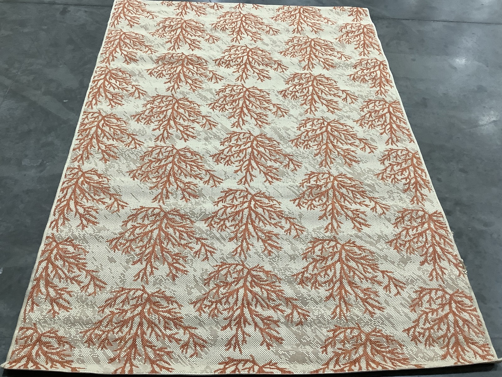 BEIGE TERRACOTTA 5′-3″ x 7′-7″ Damaged Rug Reduced Price 1172685704 CY6210-231-5