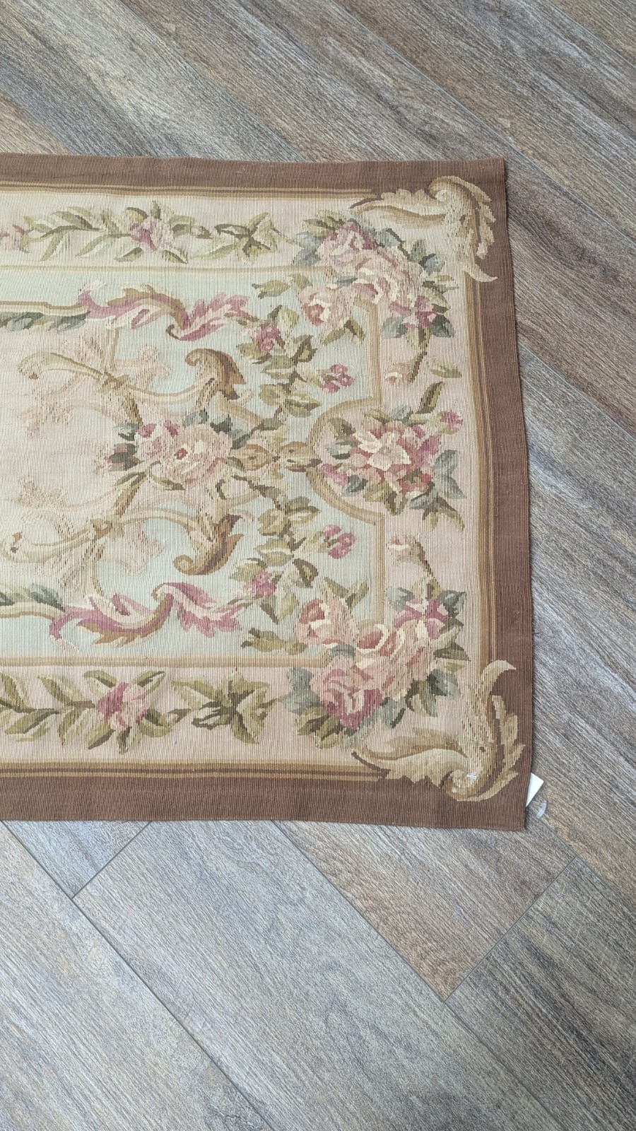 French Chinese Tapestry Hand Made Super Fine Rug 2.5×10 Ft