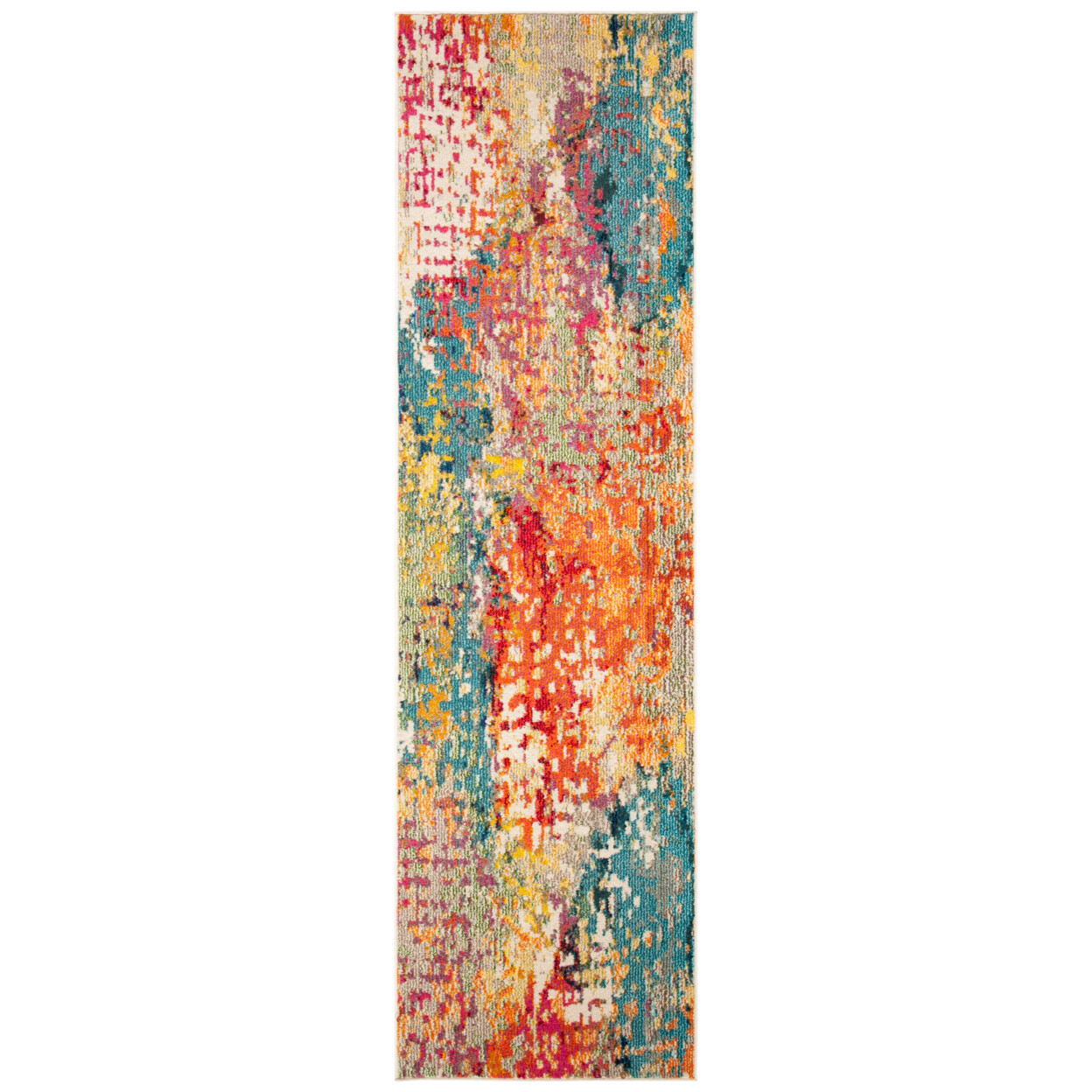 SAFAVIEH Madison Collection MAD429C Ivory / Multi Rug